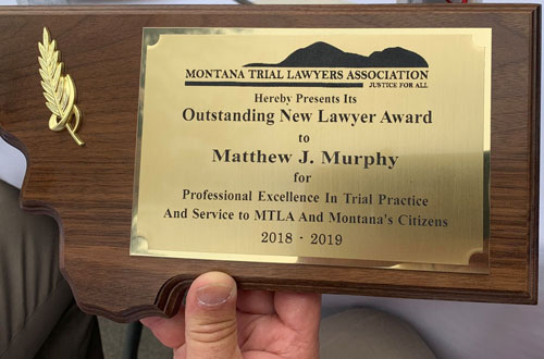 Outstanding New Lawyer Award