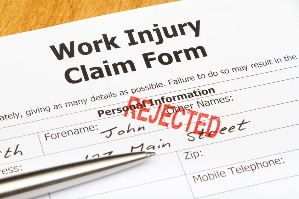 Appealing a denied workers’ compensation claim
